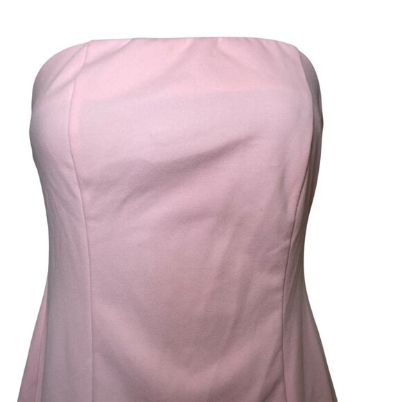 Miscreants Pink Strapless Micro Mini Dress Size US 4 - Picture 2 of 6